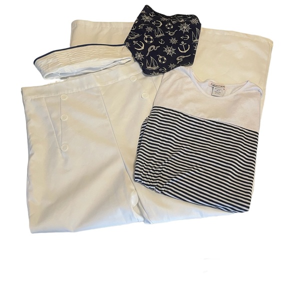 Sailor Costume Men Adult Medium 4 Piece Sexy - Picture 16 of 16